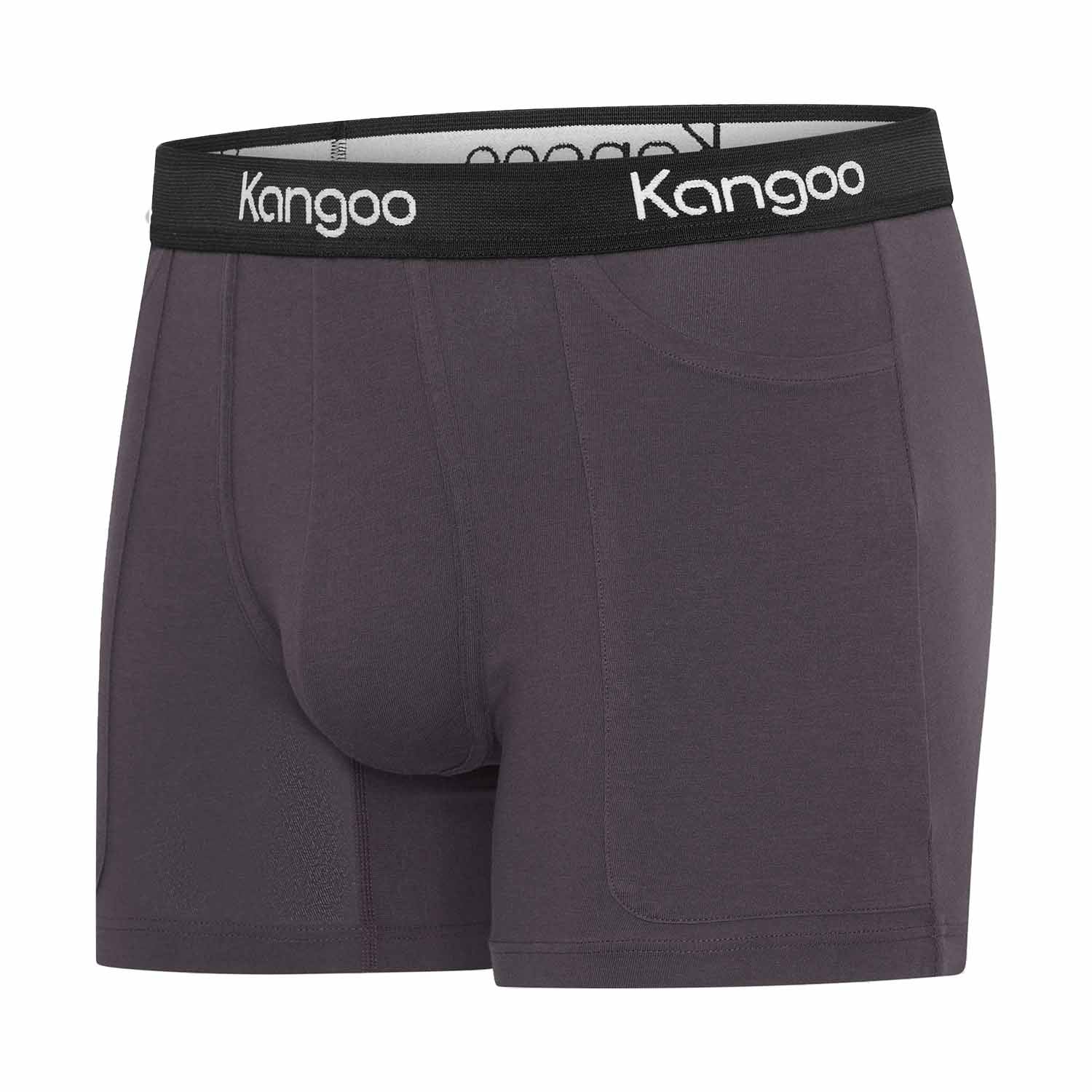 Kangoo | Grey & Black | 3-pack