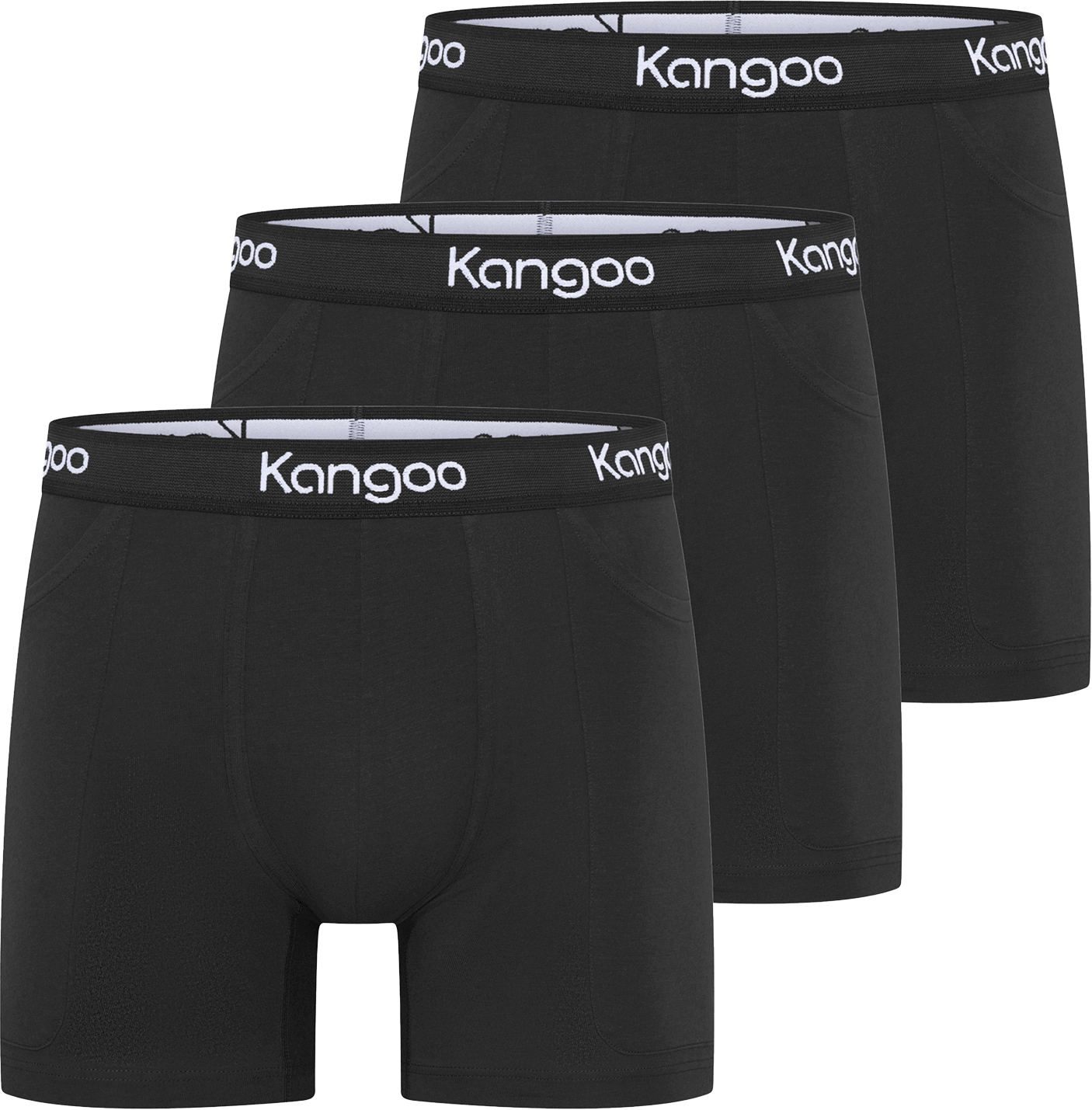 Kangoo | All Black | 3-pack