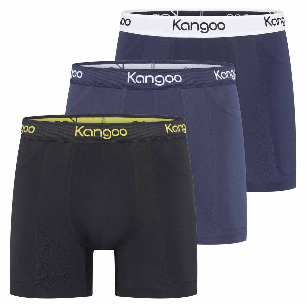Kangoo | Navy & Yelllow | 3-pack